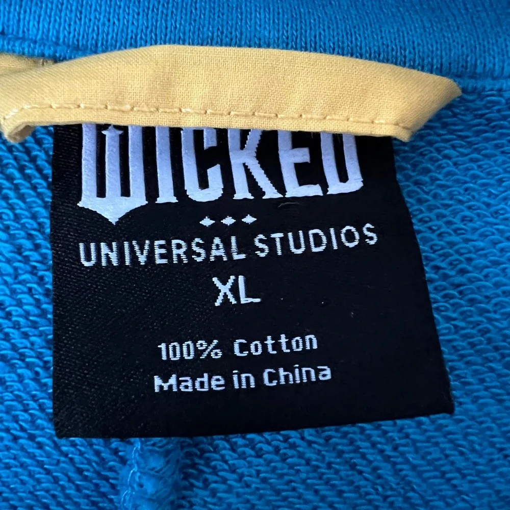 Wicked Shiz University Universal Studios Blue Cotton Blazer Jacket XL Costume